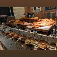 A la carte buffet breakfast