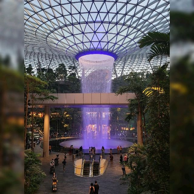 Breathtaking Indoor Waterfall