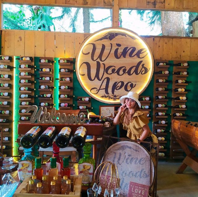 🍷 wine it up at Wine Woods Apo