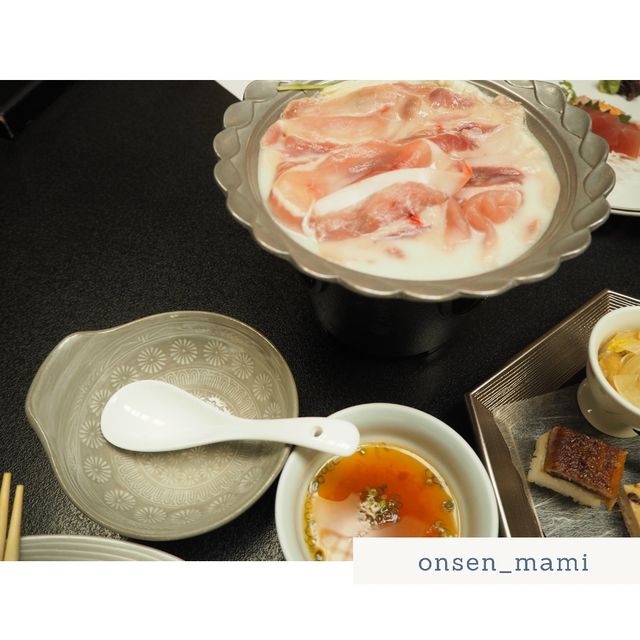 【福島 岳温泉】えごまだれが美味しい温泉宿の夜ごはん🍱