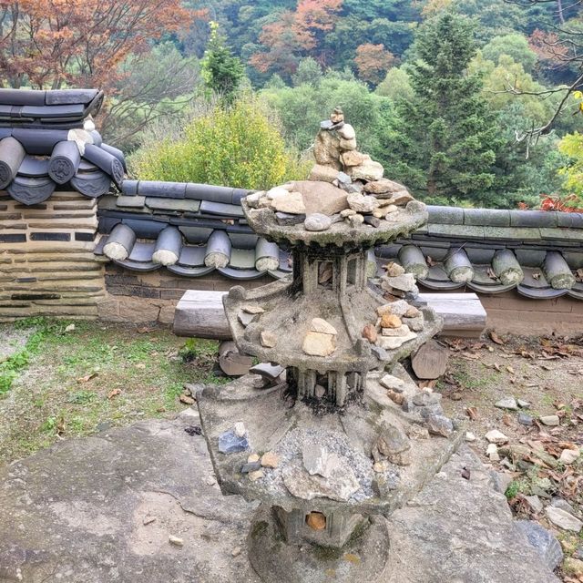 안성 석남사에 서운산 단풍이 찾아왔어요