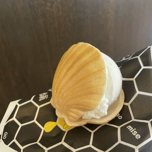 【三重県:松阪】真珠貝モチーフのモナカを食す！