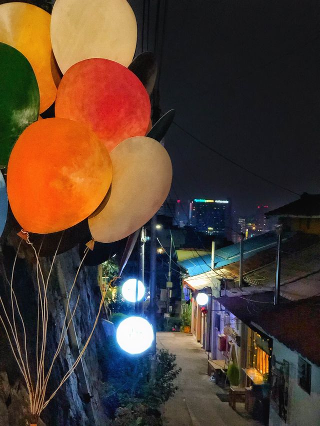 【ソウル】のんびり夜のお散歩🌙駱山公園から梨花洞壁画村まで🌙