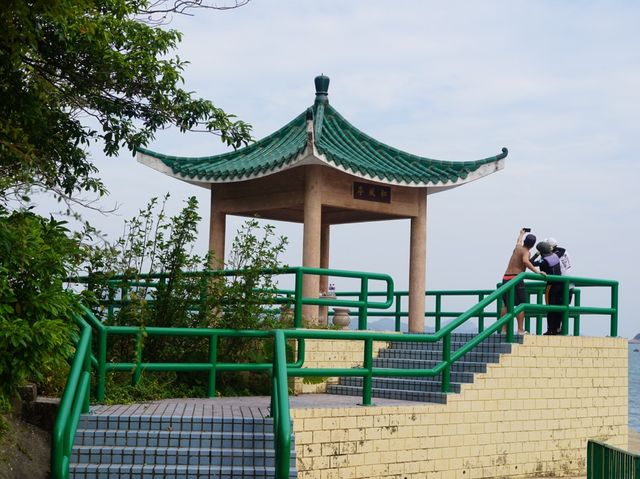 仍保留純樸漁村風味的滘西洲