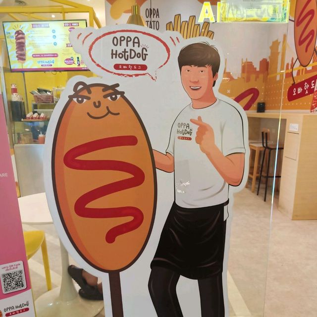 ร้าน Oppa Hotdog อร่อยต้องลอง