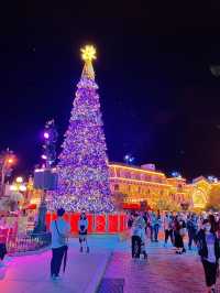 迪士尼奇妙聖誕🎄全新音樂煙花表演配飄雪景色❄️