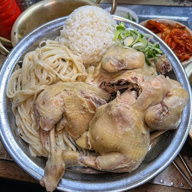 Amazing Korean Chicken Soup Noodles