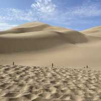 Sand dunes in Dunhunag, Gansu province