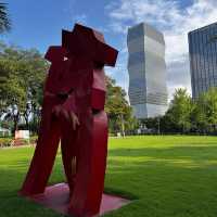 A Very Lively Park in Hongqiao Area