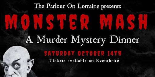Monster Mash Murder Mystery Dinner Show (Gulfport) | The Parlour on Lorraine