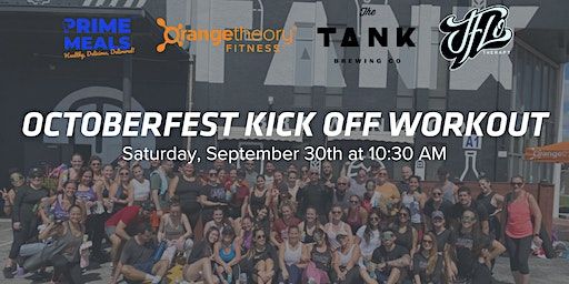 Octoberfest Kick Off Workout | Orangetheory Fitness X The Tank Brewery | The Tank Brewing Co.