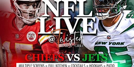 NFL LIVE! @ TWISTED BAR & GRILL [CHIEFS KINGDOM] | Twisted Bar and Grill