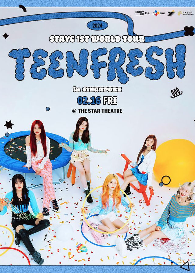 STAYC世界巡迴演唱會2024新加坡站 | STAYC 1ST WORLD TOUR [TEENFRESH] IN SINGAPORE | 星宇表演藝術中心 | 星宇表演藝術中心