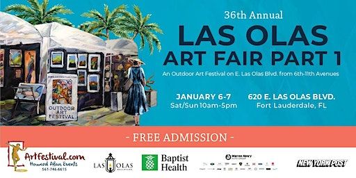 36th Annual Las Olas Art Fair Part I | 620 E Las Olas Blvd