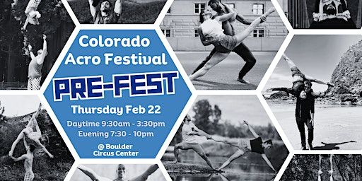 Colorado Acro Festival PRE-FEST | Boulder Circus Center, 26th Street, Boulder, CO, USA