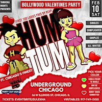CHICAGO BOLLYWOOD VALENTINES PARTY, HUM TUM, BY DJ BROWNY | The Underground
