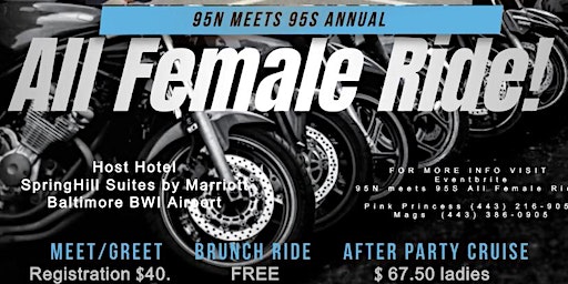 Business Sponsors & Vendors 95N Meets 95S All Female Ride Weekend | SpringHill Suites by Marriott Baltimore BWI Airport