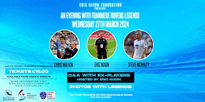 An Evening with Tranmere Rovers Legends | Halfway House, Woodchurch Road, Birkenhead, UK