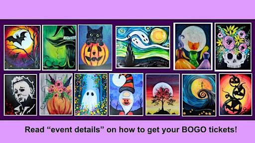 Pints and Painting: Halloween Themes (All tickets are BOGO!) | Sun King Brewery