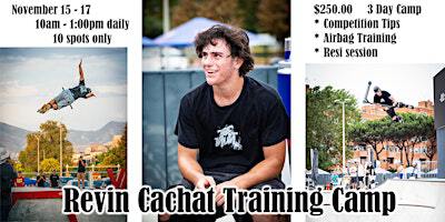 Revin Cachat Scootering Backyard Training Camp | Revin's Backyard Skatepark