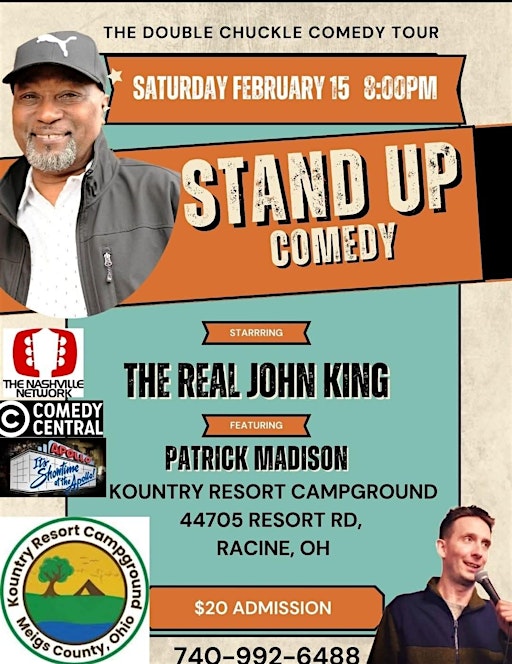 Double Chuckle Comedy Tour at Kountry Resort Campground. | Kountry Resort Campground