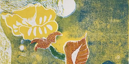 Colourful Linocut Printmaking | 54 Glenalmond Rd