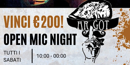 Open Mic Sabato | VINCI €200! / Roma / Trastevere / Centro | via dei c