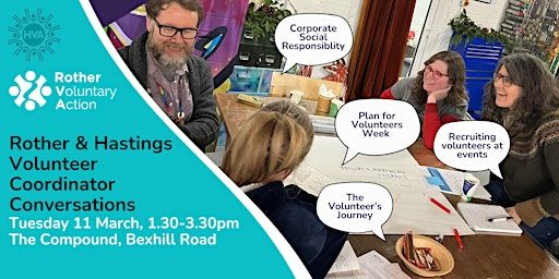 Hastings and Rother Volunteer Coordinators' Conversations | The Compound