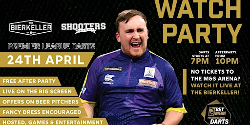 Premier League Darts WATCH PARTY | The Bierkeller Liverpool
