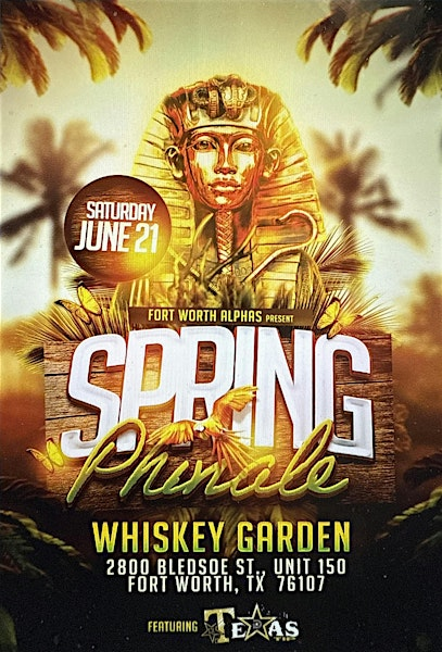 Spring PHinale | Whiskey Garden