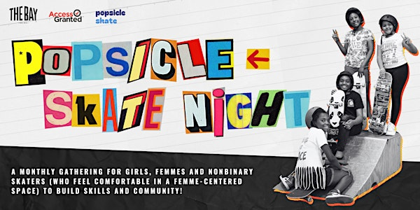 Popsicle Skate Night @ Benson Community Center | All Ages | 6 - 8 PM | Benson Community Center