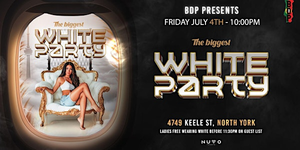 BDP'S FAMOUS SUMMER WHITE PARTY | Nuvo Toronto