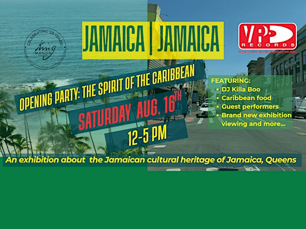 The Spirit of the Caribbean and JAMAICA | JAMAICA Opening Party | King Manor Museum