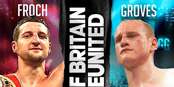 Evening with Froch & Groves | Holiday Inn Birmingham Airport - Nec by IHG