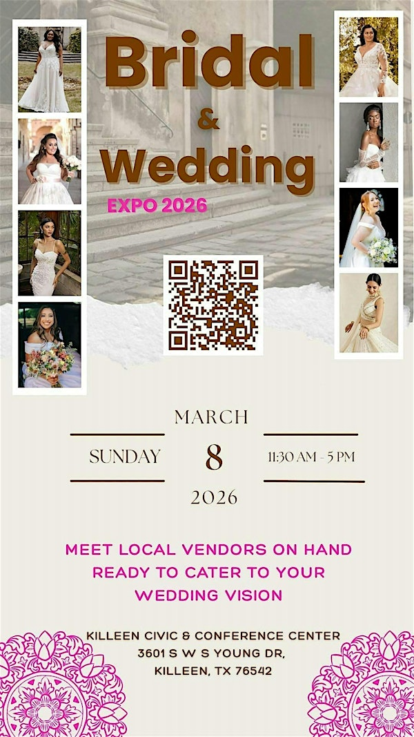 Bridal & Wedding Expo 2026 | Killeen Civic and Conference Center