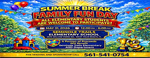 Palm Beach Elementary Summer Break | Seminole Trails Elementary School