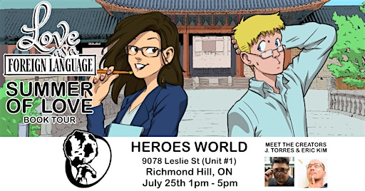 Love as a Foreign Language - Summer of Love Book Tour | Heroes World