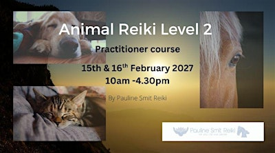 Animal Reiki  level 2 (practitioner) (2 days) | Pauline Smit Reiki