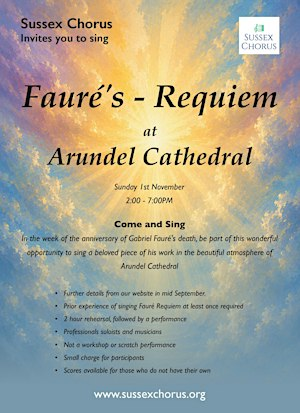 Faure's Requiem COME AND SING! | Arundel Cathedral of Our Lady & St. Philip Howard