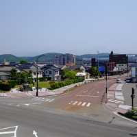 古い街並みの糸魚川