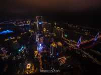 Night View High Up The Sky