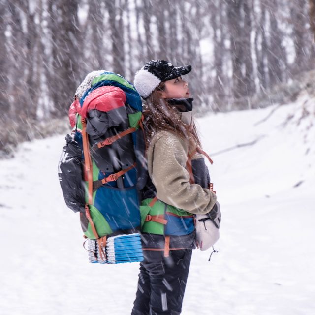 눈내리는 캠핑은 낭만입니다🏕