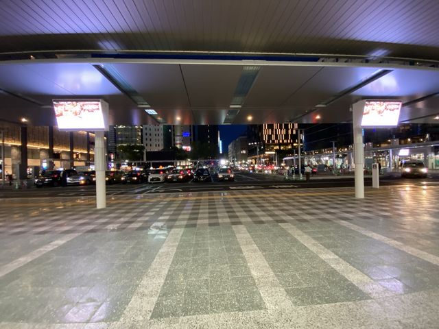キレイに変わった博多駅筑紫口