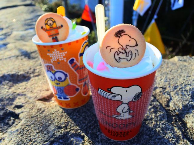 アトラクションだけじゃなくグルメも堪能😋