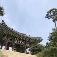 이색적인 절, 해안가 옆에 위치한 낙산사