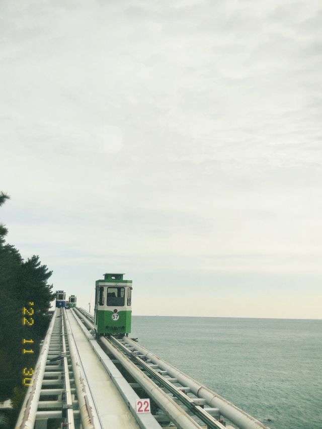 釜山必去 海雲台藍線公園天空艙🚃