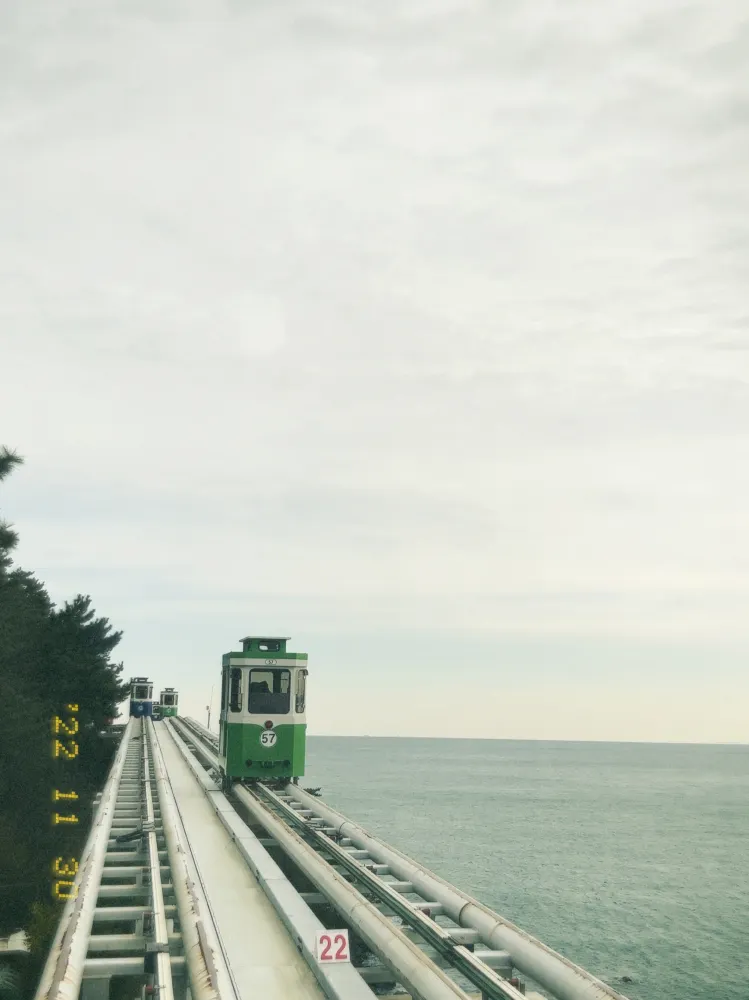 釜山必去 海雲台藍線公園天空艙🚃