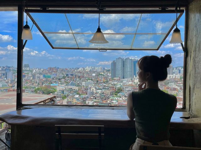 [해방촌 뷰끝판왕 카페추천] 더로열푸드앤드링크 ☀️🍹