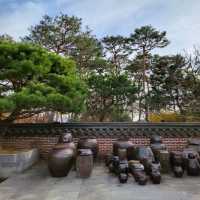 곳곳에 한옥이 심어져 있는 전주 수목원