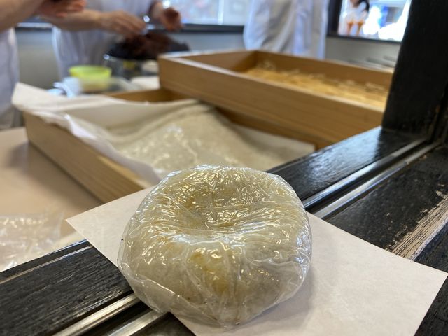 福岡、太宰府梅ヶ枝餅『萬屋』
